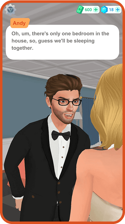 Quarreling newlyweds